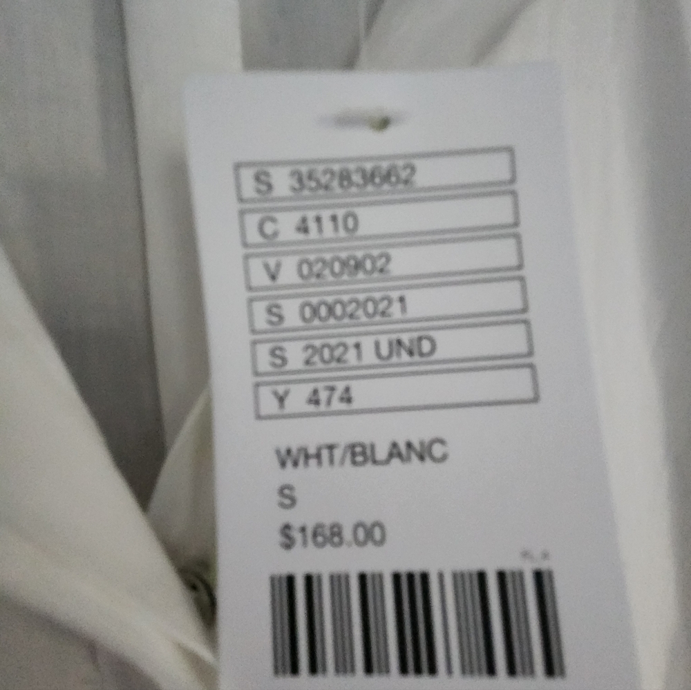 NWT Anthropologie Beautiful White Long Button Up - Picture 5 of 8